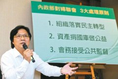 要求“妇联会”捐帮约700亿新台币产 